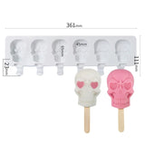 Skull Popsicle Mold