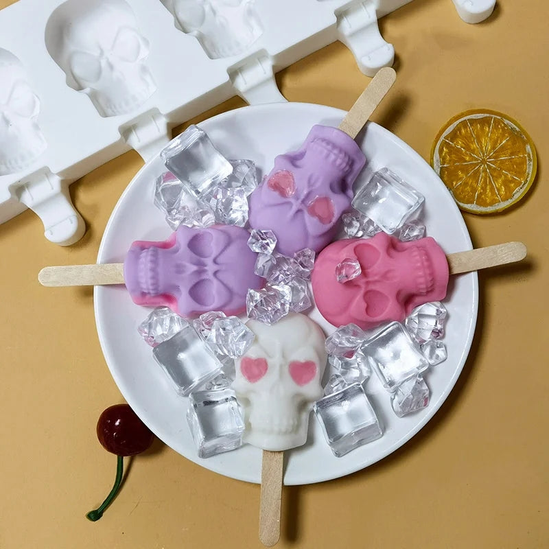 Skull Popsicle Mold