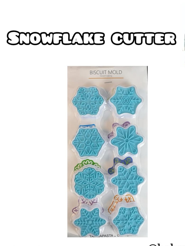 Snow Flake Cutter Set