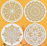 Stencil 20 cm 4 pcs set