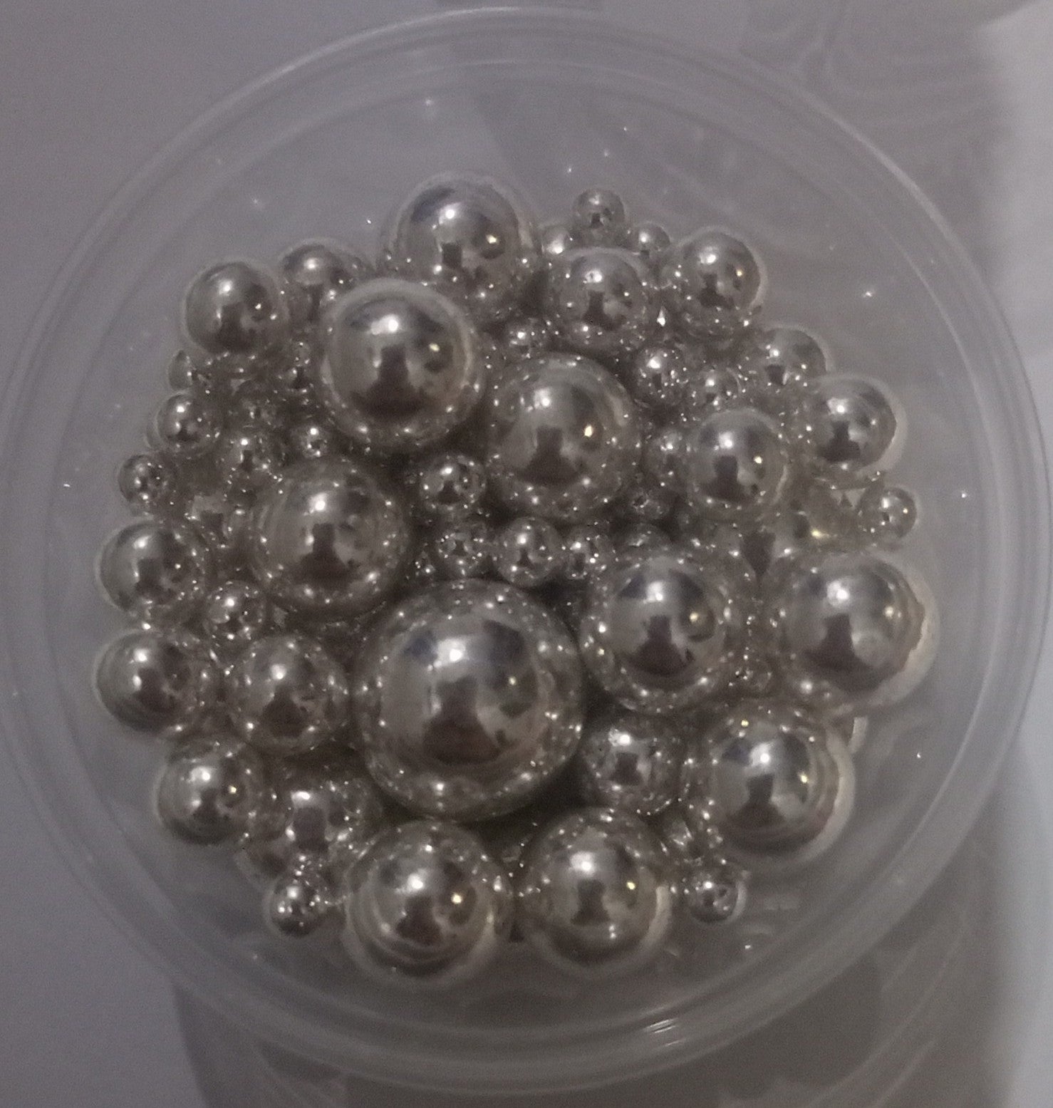 Mix Silver Pearls 30 gms