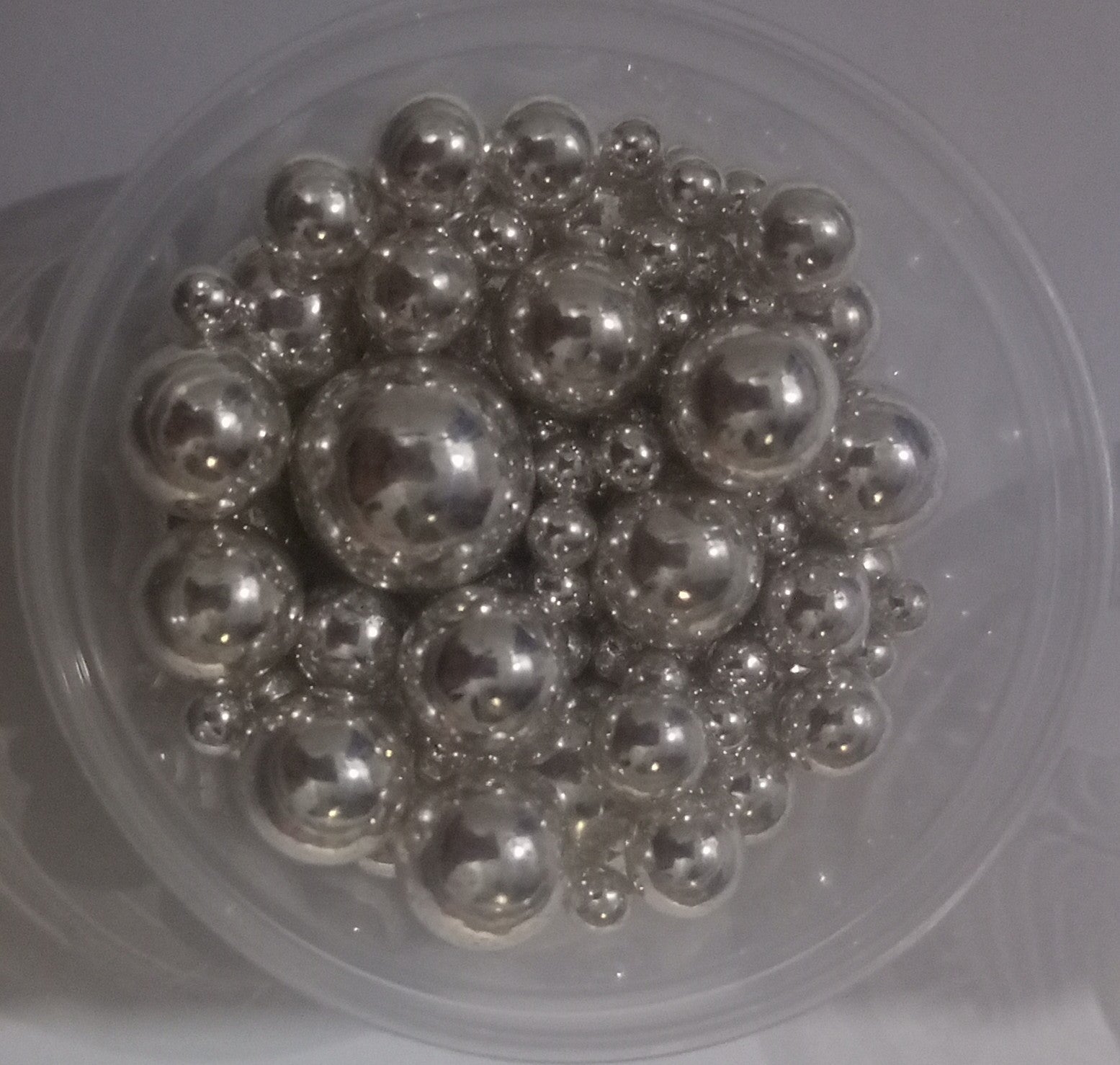 Mix Silver Pearls 30 gms