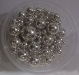Mix Silver Pearls 30 gms