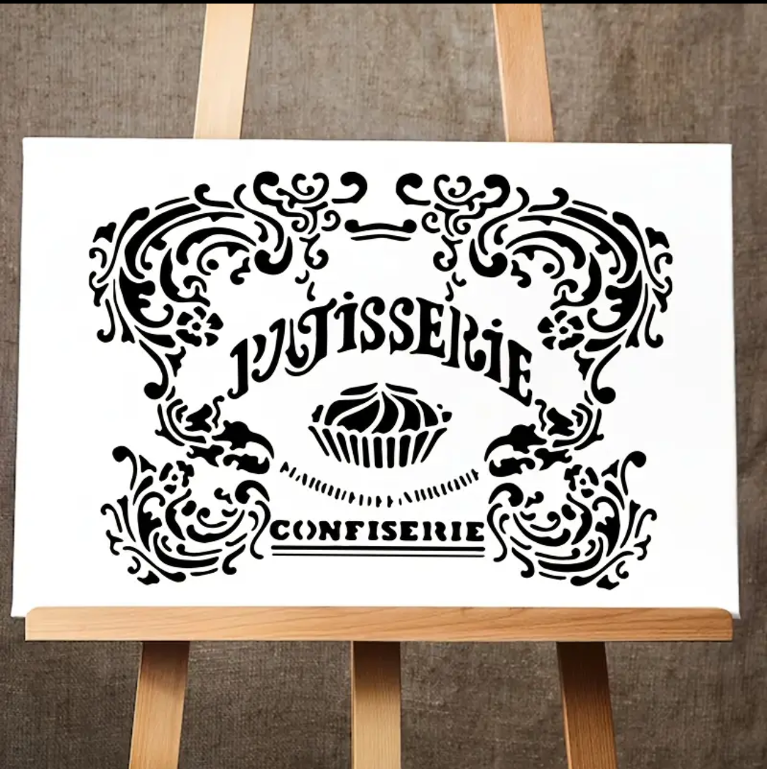 Stencil 6 pcs set