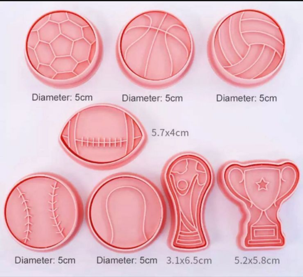 Sports Fondant Cutter