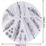 Leaf Foliage Christmas Tree Mold