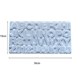 Alphabet Resin Art Mold