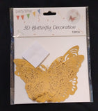 3D Butterfly Decoration