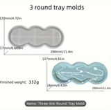 3 Round Tray Mold