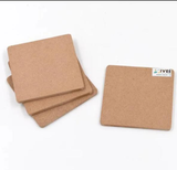 4 Inch Square Shap Coaster Set (6 Pcs)