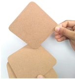 4 Inch Square Shap Coaster Set (6 Pcs)