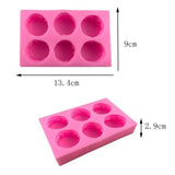 Macaron Mold 6 Cell