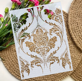 Stencil 2 pcs set