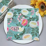 Colourful Printed Paper Napkins