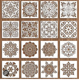 Stencil 16 pcs set