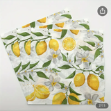 Colourful Printed Paper Napkins