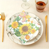 Colourful Printed Paper Napkins