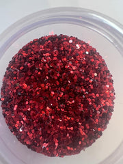 Red Glitter (#6) 50gms