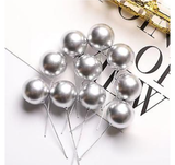 Silver Faux Ball