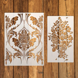 Stencil 2 pcs set