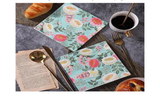 Colourful Printed Paper Napkins