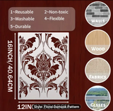 Stencil 2 pcs set