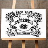 Stencil 6 pcs set