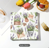 Colourful Printed Paper Napkins