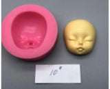 Baby face mold # 10