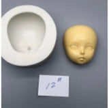 Baby face mold # 12